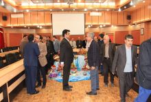 دیدارنوروزی رییس دانشگاه صنعتی شاهرود باکارکنان واعضای هیات علمی 